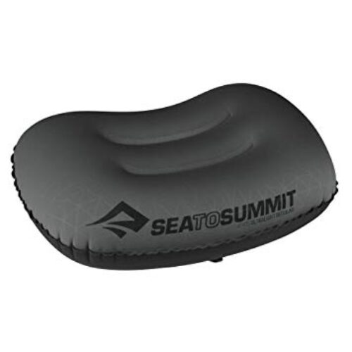 Sea to Summit Aeros Ultralight Inflatable Camping and Travel Pillow, Regular (14.2 x 10.2) Grey