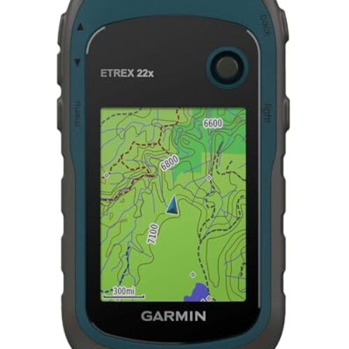 Garmin 010-02256-00 eTrex 22x, Rugged Handheld GPS Navigator, Black/Navy