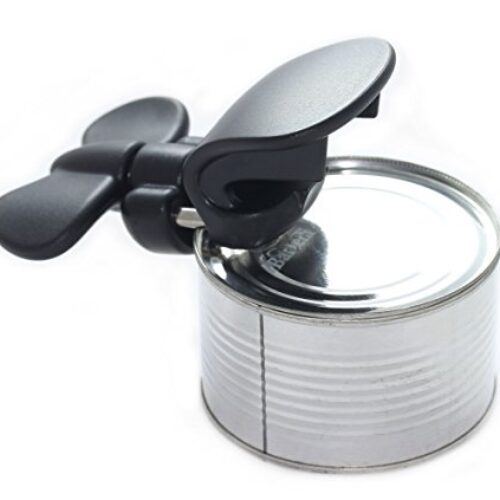 Soft Edge 3-in-1 Ambidextrous Safety Can Opener Jar Opener and Bottle Opener